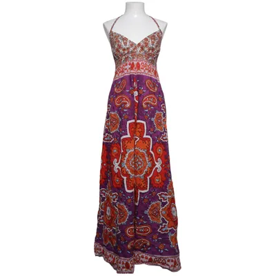Robe longue (Violet, Orange, Multicolore) de JSFN Coton