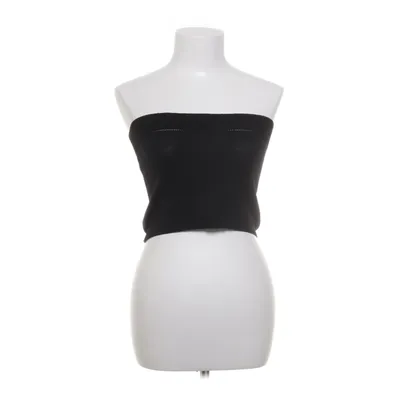 Tube top (Zwart) van Uniqlo Acryl, Nylon