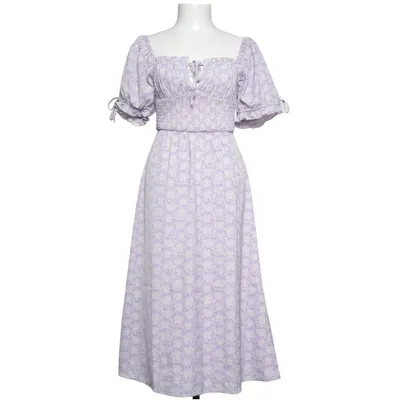 Maxikjole (Lilla, Flerfarvet) fra NA-KD Polyester