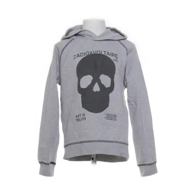 Capuchon sweater (Grijs) van Zadig & Voltaire Katoen, Elastaan