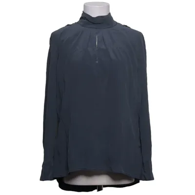 Blouse (Grijs, Blauw) van 0039 Italy Zijde