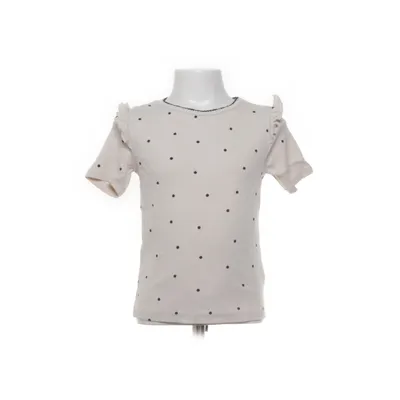 Topp (Beige, Svart) från H&M Bomull, Elastan