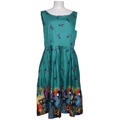 Jurk (Lana) van Lindy Bop Katoen, Elastaan, Polyester