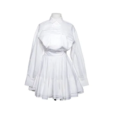 Shirt dress (White) from Ipekyol Cotton