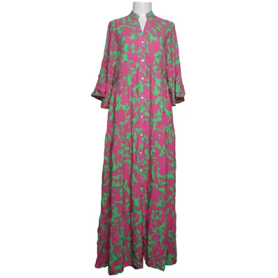 Robe longue (Rose, Vert) de Sweet Girl Coton, Polyester