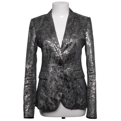 Blazer (Gray, Silver) from Rich & Royal Acetate, Polyamide, Polyester, Viscose, Wool