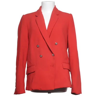 Blazer (Rød) fra Mango Basics Elastan, Polyester, Viscose