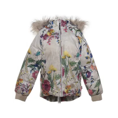Vinterjacka (Beige, Flerfärgad) från Molo Akryl, Polyester