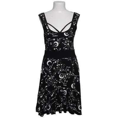 Jurk (Zwart, Wit) van Killstar Elastaan, Viscose