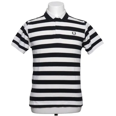 Polo shirt (Black, White) from Fred Perry Cotton
