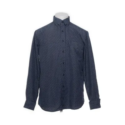 Button down shirt (Blue, White) from Attore Camicia Cotton, Polyester