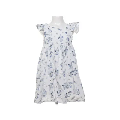 Klänning (Vit, Blå, Grön) från Lindex Kids Bomull, Linne