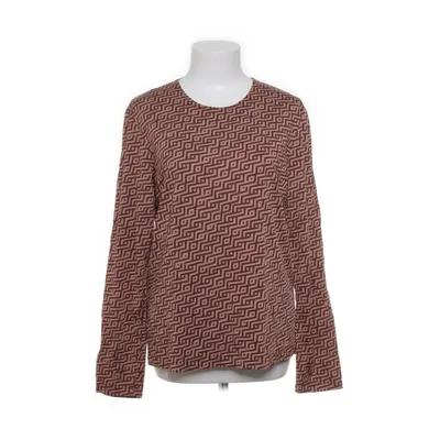 Långärmad t-shirt (Röd, Beige) från Vamlingbolaget Ekologisk bomull, Viskos