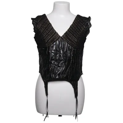 Top (Black) from Helena Sorel Acetate, Polyester, Polyurethane, Viscose