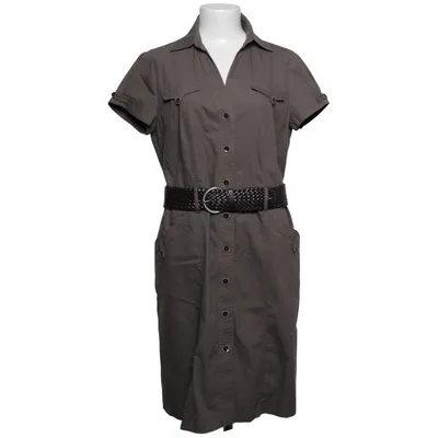 Shirt dress (Beige) from Taifun Cotton, Elastane, Polyamide, Polyester