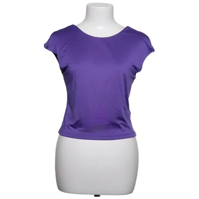 Top (Seven/8 Cropped Open Back Sslv Tee) van Seven Sisters Elastaan, Gerecycled polyester