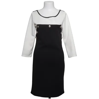 Dress (Black, White) from Saxx Polyester