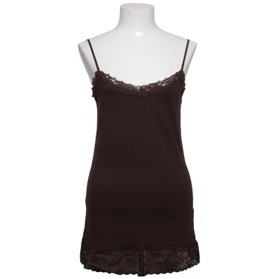 Débardeur (Marron) de Amisu Coton, Élasthane