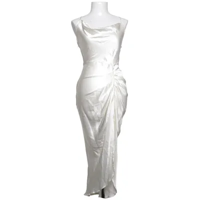 Dress (White) from Silk Maison Elastane, Silk