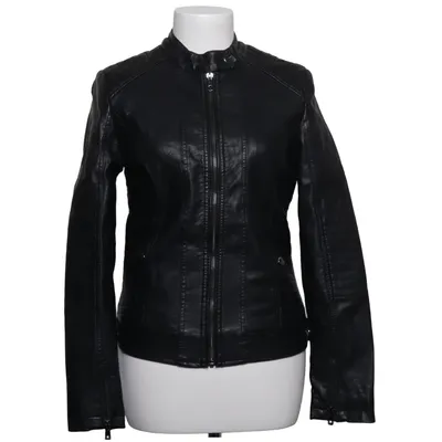 Biker jacket (Black) from LC Waikiki Polyurethane
