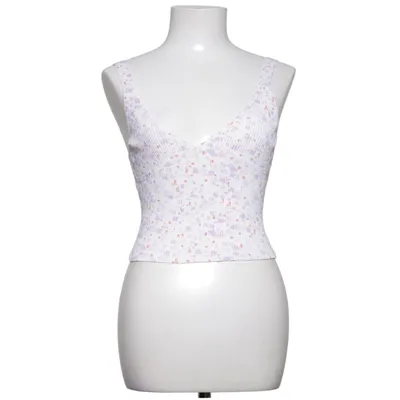 Crop top (Hvid, Flerfarvet) fra Sweewë