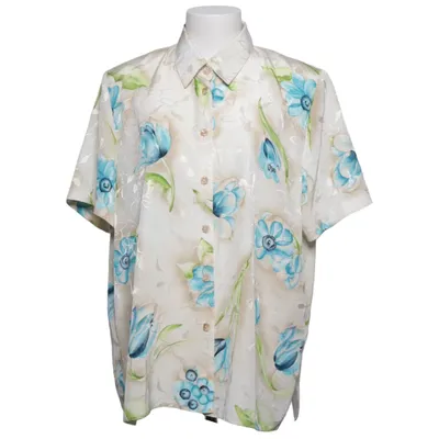 Chemise à manches courtes (Beige, Bleu, Multicolore) de Norbelle Polyester
