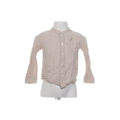Shirt (Beige, Wit) van Arket Katoen, Linnen