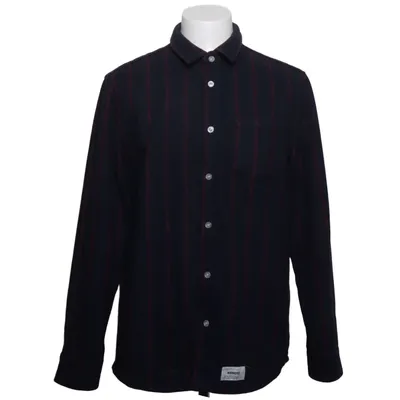 Shirt (Blue, Red) from Wemoto Polyester, Wool