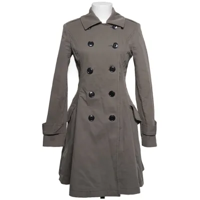 Trenchcoat (Grå, Grön) från Marissa Webb Bomull, Elastan, Viskos