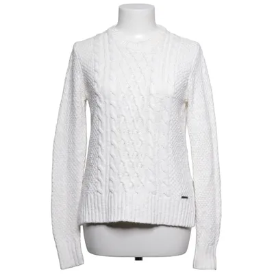 Tröja (Vit) från Abercrombie & Fitch Akryl, Bomull