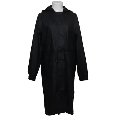 Regnfrakke (Sort) fra Rains Polyester, Polyurethan