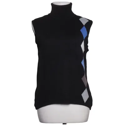 Pull sans manches (Noir, Multicolore) de Classic Woman Coton, Viscose