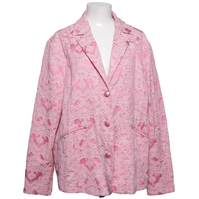 Blazer (Pink, Hvid) fra Judith Williams Bomuld, Elastan, Polyester