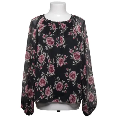 Blouse (Black, Multicolored) from Bubbleroom Polyester