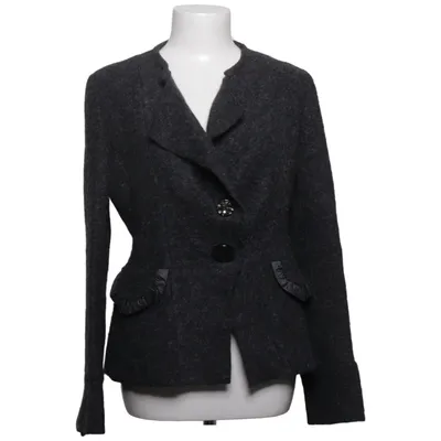Blazer (Grau) von La Fée Maraboutée Polyester, Wolle