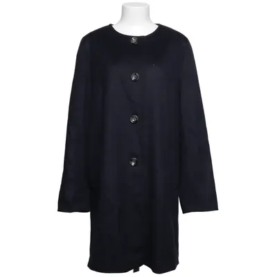 Manteau (Noir) de Erich Fend Cachemire, Polyamide, Laine