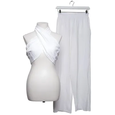 Set (White) from JLUXLABEL Linen, Viscose