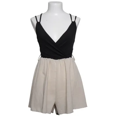 Jumpsuit (Zwart, Beige) van Emery Rose Elastaan, Polyester