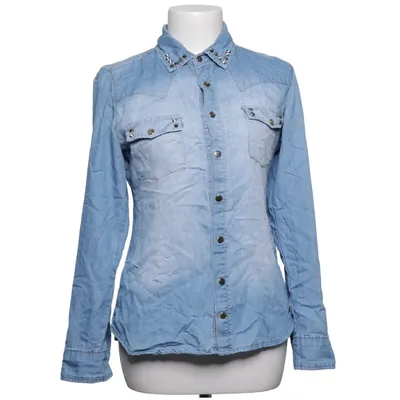 Denim shirt (Blue) from Miss Sexy Cotton
