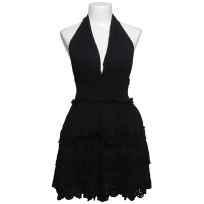 Neckholderkleid (Schwarz) von Miss Selfridge Petites Baumwolle