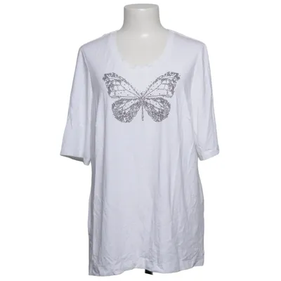 T-shirt (Vit) från Chalou Elastan, Viskos