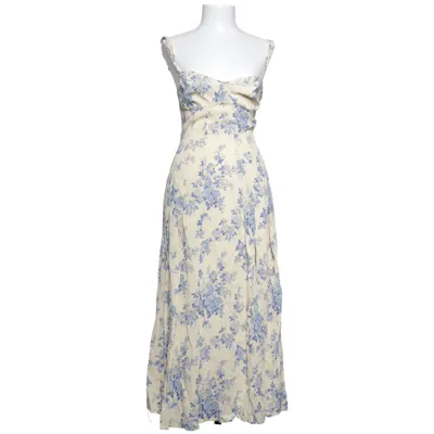 Långklänning (Gul, Blå, Flerfärgad) från Reformation Elastan, Polyester, Viskos