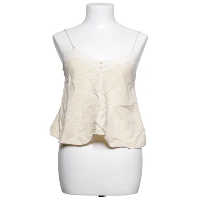 Tanktop (Beige) van Zara Linnen, Viscose