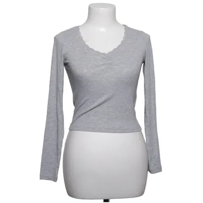 Langærmet t-shirt (Grå) fra Subdued Bomuld, Polyester