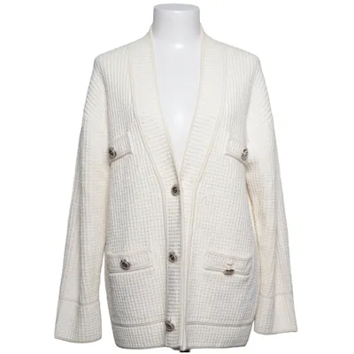 Cardigan (Blanc) de Claudie Pierlot Coton, Polyamide, Polyester, Viscose