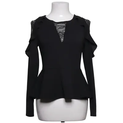 Peplum top (Zwart) van New Look Elastaan, Polyamide, Polyester