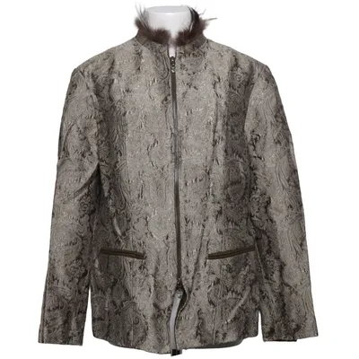 Veste (Marron) de Mothwurf Acétate, Viscose, Laine