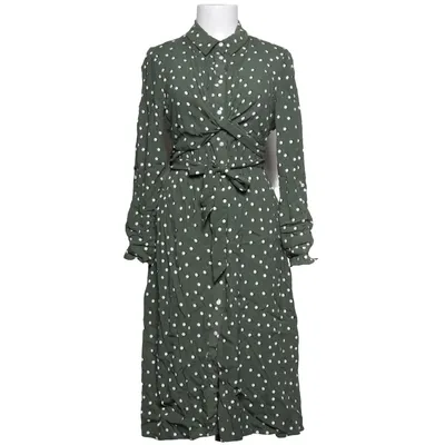 Skjortklänning (Grön, Vit) från Seraphine Elastan, Viskos
