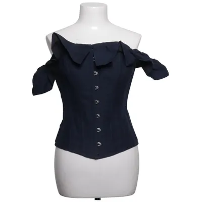 Corset (Blue) from Corset Story Cotton, Polyester
