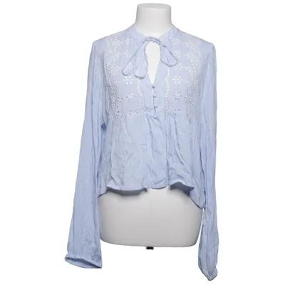 Blouse (Blauw, Wit) van Stradivarius